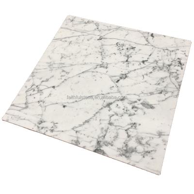 China Custom Wholesale Natural White Marble Tile Mateiral Kinds Of Natural White Marble Tiles for sale