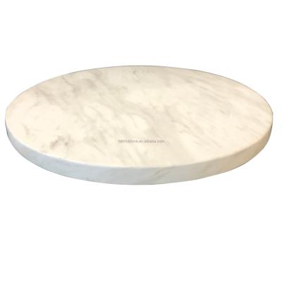 China Good quality durable wholesale white quartz countertops stone table tops and dining table tops for sale