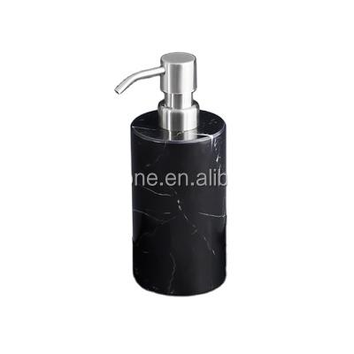 China Black Marble Liquid Liquid Pump Dispenser Kitchen Dispenser Gel Shower Gel Foaming Shower Foam Soap Dispenser Bottle in Reasonable Price for sale