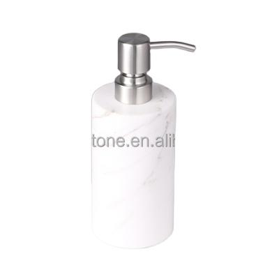 China White Marble Liquid Pump Liquid Pump Foaming Shower Gel Shower Gel Dispenser Soap Dispenser Soap Bottles In High Quality for sale