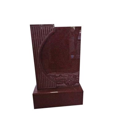 China Fashion Style Durable High Quality Black Granite Monument Natural Black Granite Headstone Headstone For Cemetery for sale