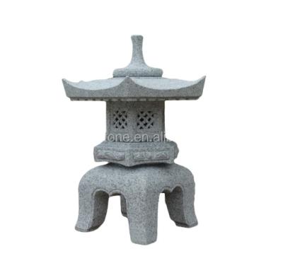 China Environmental Natural Stone Granite Lanterns Granite Stone Pagoda Lanterns For Outdoor Garden In Reasonable Price And High Quality for sale