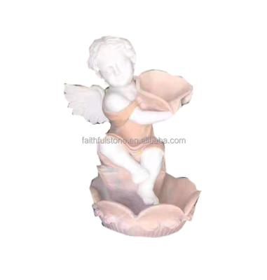 China Strong Durability Factory Direct Marble Figure Sculpture For Outdoor Marble Figure Statue for sale