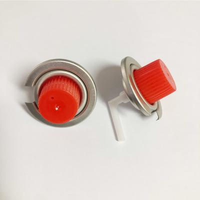 Cina Red Cover Gas Canister Valves 1inch Control Valve For Outdoor Gas Stove in vendita