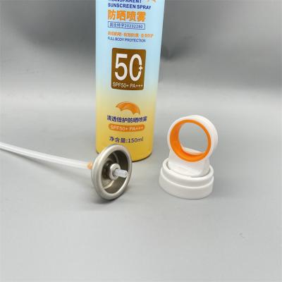 China Travel-Size Sunscreen Bottle with Actuated Valve - Convenient Protection On the Go - TSA-Approved Formula for sale