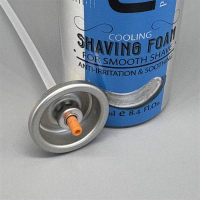 China Eco-Friendly Shaving Foam Valve for Conscious Consumers with Sustainable Design for sale