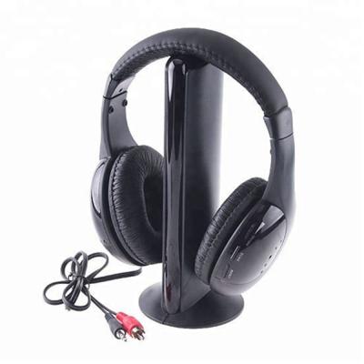 China Hot Sale Cheap Auriculares Para TV, Cuffie Best Headband Shenzhen Factory Radio By TV Headsets, 5 In 1 Wireless Earphone For TV for sale