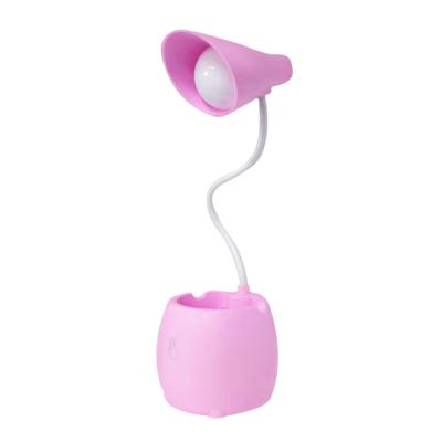 China portable eye-protection lamp desk baterry filling reading flexible neck table mini led light for living room for sale