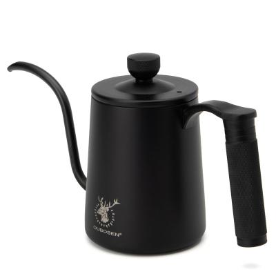 China WITH LID coffee pot youth 700ml gooseneck spout coffee pouring pot for sale