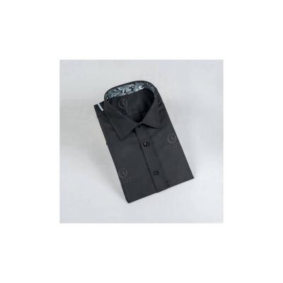 China Vintage Black Cheap Washable Good Quality Casual Men'S Breathable Breathable Shirt for sale