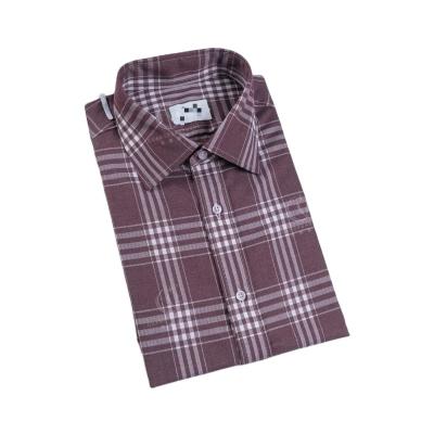 China High Quality Purple Washable Mens Breathable Breathable Office Branded Shirt Fabrics for sale