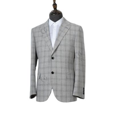 China New Plus Size Promotional Mens Blazer 35%W 65%P Spring Fashion Simple Classic for sale