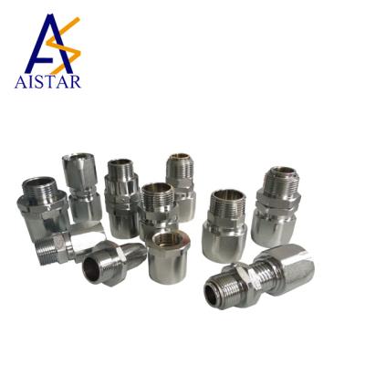 China Gas Station Aluminum Flexible Coupling On Fuel Dispenser for sale