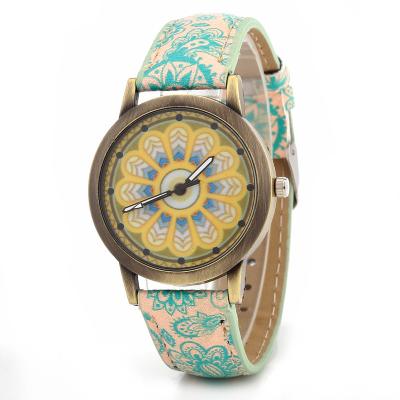 China Not specified 2018 new arrival ladies china strap retro women's watches digital retro dial quartz strap for sale