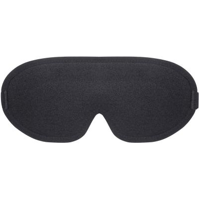 China Dark Circles Soft Relief 3D Contoured Concave Molded Cup Sleep Mask Memory Foam Eye Mask for sale