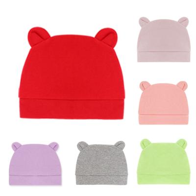 China Cute Knitted COMMON Knitted Baby Girl Hat Tire Tire Hat With Big Bow And Diamond Winter Baby Hat for sale