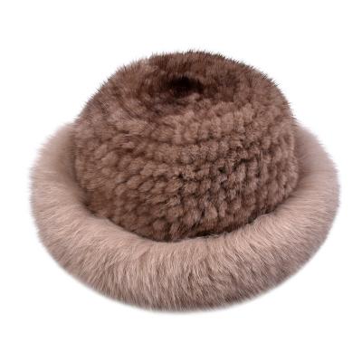 China Primacy Quality Real Fur Hats Winter COMMON Warm Fur Hat Fox Mink for sale