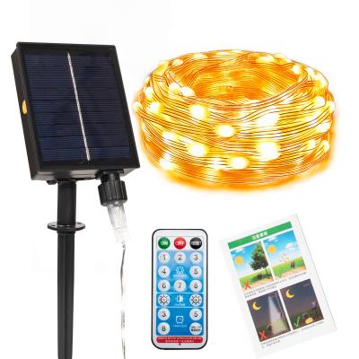 China Amazon Amazon LANDSCAPE Solar Magic String LED Light Variable View Bluetooth Voice Control Music Lamp String for sale