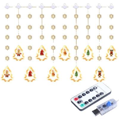 China Hot Selling AC LED Icicle Light Christmas Lights Room Decoration Window LED Display Wishing Ball Ice Bars String Lights for sale