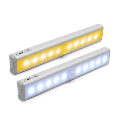 China Residential Wholesale Hinge Sensor Led Light Good Quality Intelligent Night Light Rechargeable Wireless Led Lights for sale