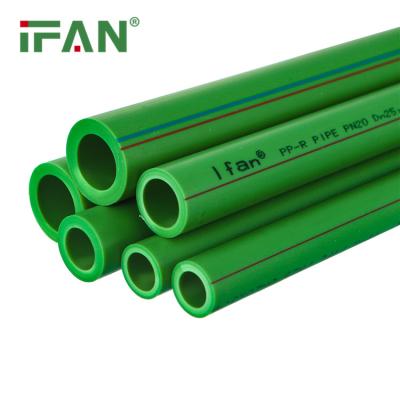 중국 IFAN Manufacture Wholesale Green White PN16 Cold Water Pipes PPR Fittings PPR Pipe 판매용