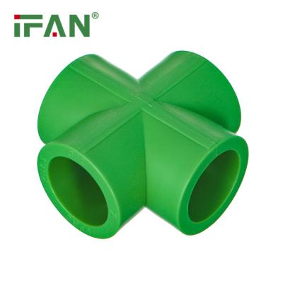 China Ifan Best Sale High water tube fittings Quality PPR fitting for ppr plastic water pipe ppr plumbing Free Sample for sale