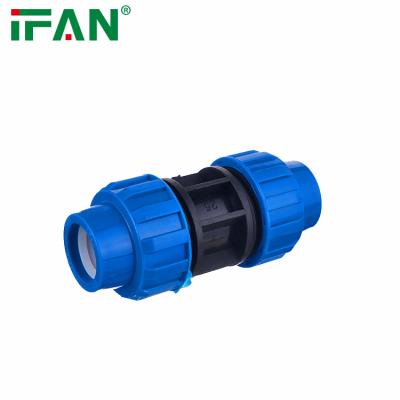 China IFAN ISO CE Socket Fitting PPR Socket PPR Connector 20MM 25MM 32MM HDPE Pipe Fitting Coupling for sale