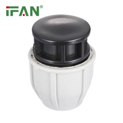 China High Quality Factory Price IFAN PP Compression Fittings White HDPE Plug For Farm Irrigation System Free Sample for sale