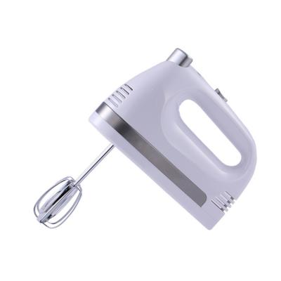 China New Fashionable ABS Plastic Electronic Housing 5 Speed ​​Egg Tools Push Buttonelectric Hand Mixer Beater for sale