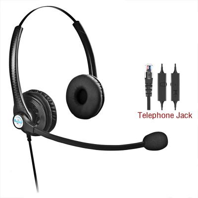 China Noise Canceling Earphone Beien Good Quality Call Center Headset RJ9/RJ45 Plug Hot Selling Earpiece With Microphone Noise Canceling For Avaya IP Phone for sale