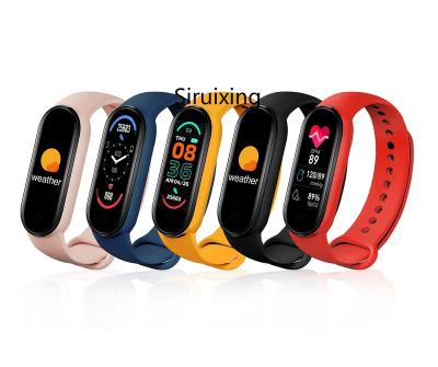 China 2022 Hot Selling Multiple Colors Silicone Wrist Band Accessories M3 M4 M5 M6 Smart Wristband Straps for sale