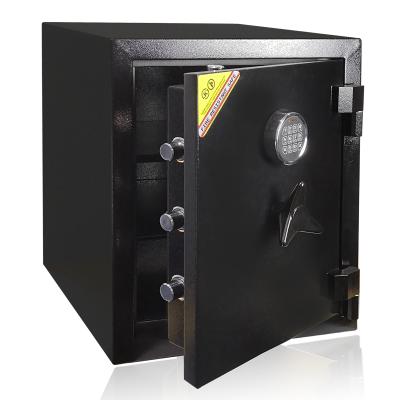 China Heavy Duty Fireproof Stainless Steel 113 Kg Lock Code Box Smoke Proof Digital Biometric Safe Box for sale