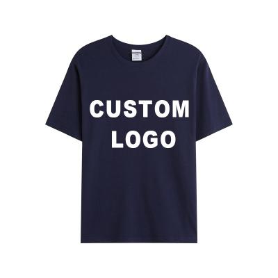 China Custom Made 100% Qulilty Cotton Wholesale Anti-Wrinkle Men's Tops T-shirt Printing Your Brand T Shirt for sale