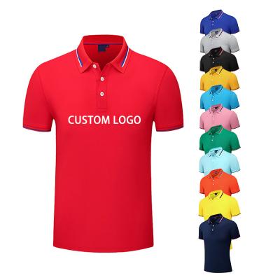 China Anti-wrinkle ALL THE FINE 100% Custom Made Polyester Spandex T-shirt Dropshipping Logo Sublimation Printing Polo Print Mens Polo Shirts for sale