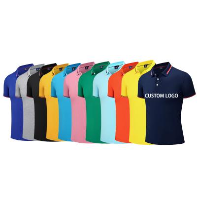 China Anti-Wrinkle ALL FINE High Quality 100% Cotton Dropshipping Plus Size Polo Shirt Custom Printing Polo Shirt Plain Blank Men Polo Shirt for sale