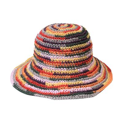 China Custom Made High Quality Lightweight Embroidery Logo Beach Sun Straw Hat Summer Visor Beach Hat For Women Wide Brim for sale