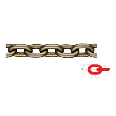 China Lifts Germany Stainless Steel DIN763 764 Standard Welded Link Chain 766 5685A/C for sale