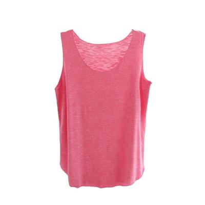 China Summer Breathable Vest Top Women Knit Cotton Elasticity Thin Sleeveless Underwear For Women for sale