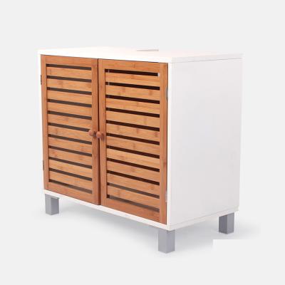 China Storage Tool Bamboo Storage Cabinet Stored Wooden Cheap Sale Living Room Furniture Modern Home Office Living Room for sale