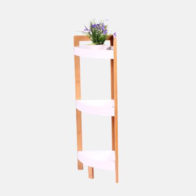 China Viable Good Prices Cheap Bamboo 3 Tier Bath Corner Toilet Shelf/Rack/Rack For Sale for sale