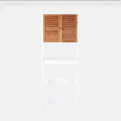 China Sustainable Multifunctional Wooden Environmental Protection Stinkpot Wall Shelf for sale