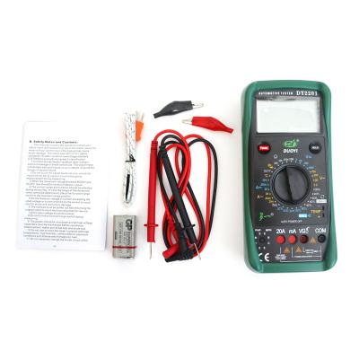 China Hot Sale DY2201 Digital Multifunction Automotive Multimeter DY2201 for sale