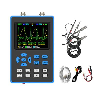 China DSO2512G Digital Memory Oscilloscope Handheld Oscilloscope Portable 100MHz 2 Channels with 120M Bandwidth USB DSO2512G for sale