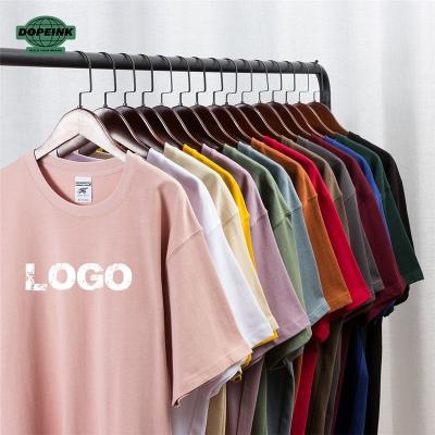 China Anti-wrinkle High Quality 280 Gsm 100% Cotton Manufacturer Sublimation Custom Logo Embroidery White Men Gym T Shirts In Bulk for sale