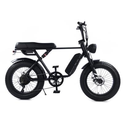 China Tianjin Factory Steel Frame Steel Frame Electric Bicycle 48V500W E-Bike with Large Loading Capacity for sale