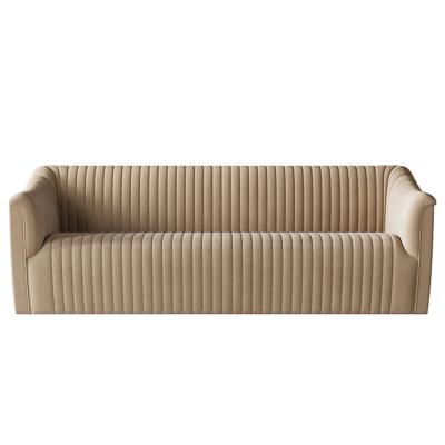 China Comfortable Minimalist Fashion Fabric Sofa Creative Personality Three Chesterfield Sofa for sale