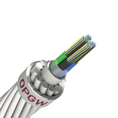 China OPGW Overhead Ground Wire G652D G657A1 G657A2 Photoelectric Composite Cable for sale