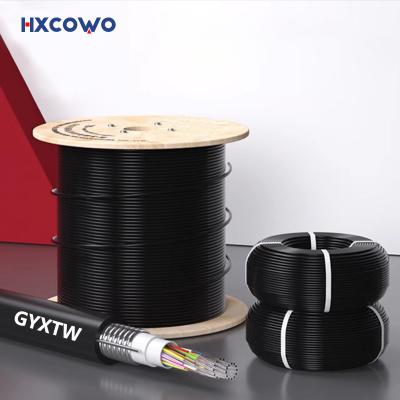 China HXCOWO GYXTW Outdoor Armoured Fiber Cable for Stable Network Data Signal Transmission for sale