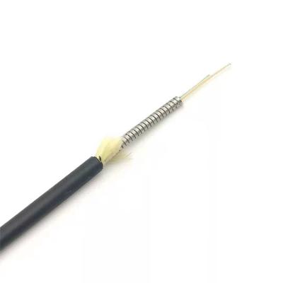 China Customizable G625D Indoor Outdoor Armored Multimode Fiber Optic Cable for sale