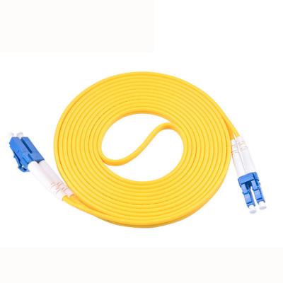 China Customized Lengths HXCOWO MM OM1/OM2/OM3/OM4 LC-LC Duplex Multi Mode Fiber Optic Cable Patch à venda